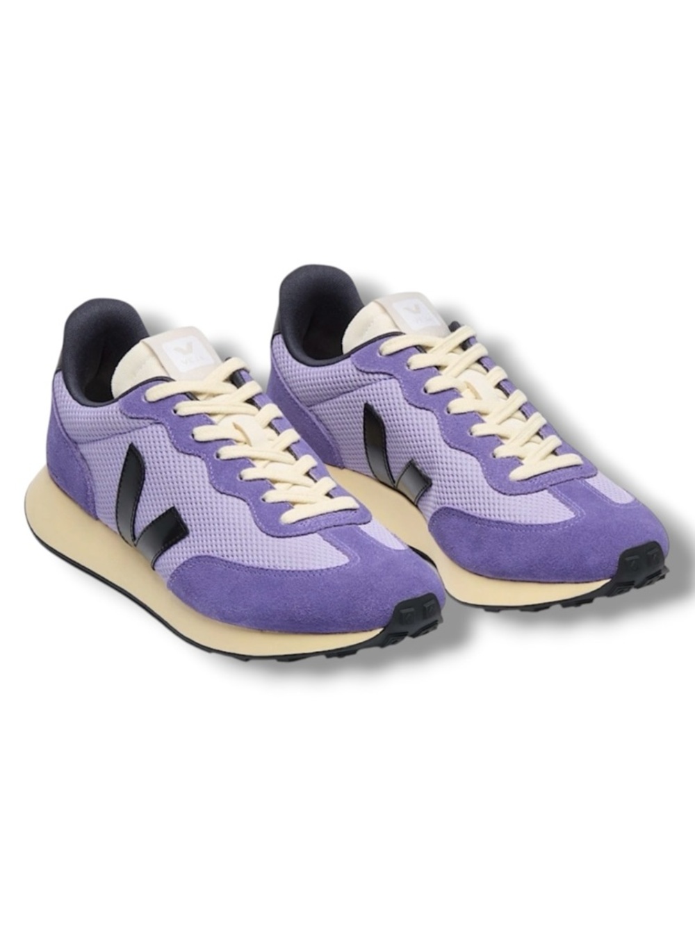 Veja Lavender and Black Rio Branco II Sneakers size 7/38 NIB! - Picture 2 of 8